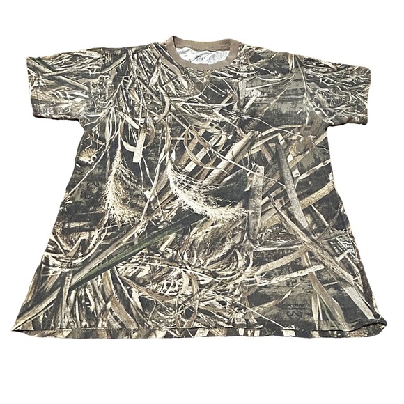 Hanes Other - Hanes Mossy-Style Camo T-Shirt Men’s Medium – Outdoors Hunting Tee